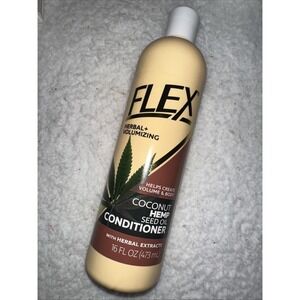 FLEX 15 Fl. Oz. Bottles ●HEMP SEED OIL● Volumizing Conditioner